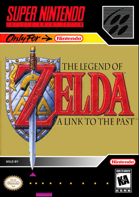 90s Zelda Link To The Past A2 Size Posters-Pixel Demon