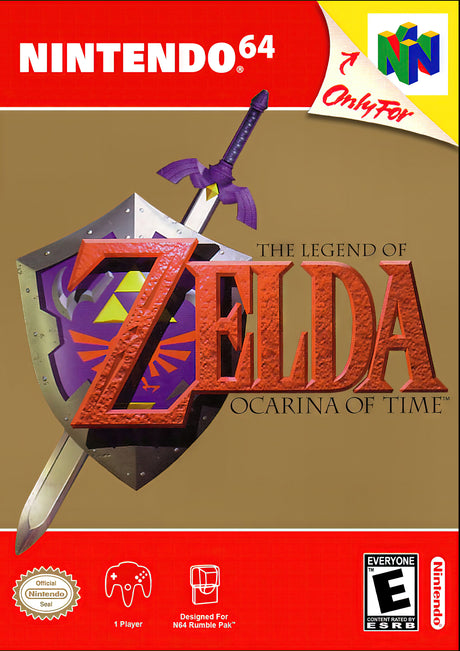 90s Zelda Ocarina Of Time A2 Size Posters-Pixel Demon