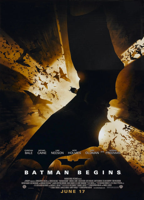 Batman begins A2 Size Movie Poster-Pixel Demon