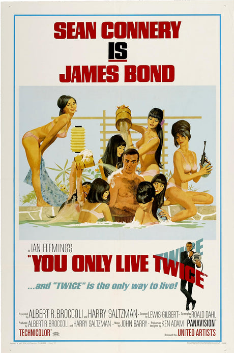 You Only Live Twice A2 Size Movie Poster-Pixel Demon