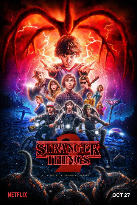 Stranger Things Design 22 A3 Size Posters-Pixel Demon