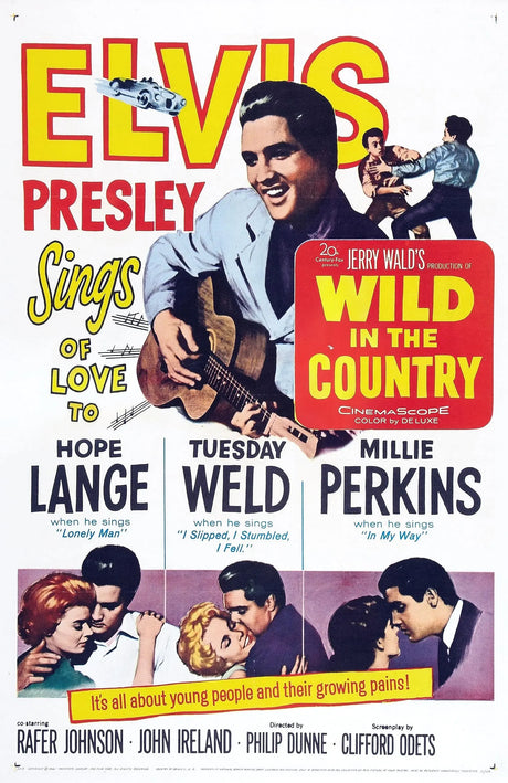 Elvis Presley wild in the country A2 Size Movie Poster-Pixel Demon